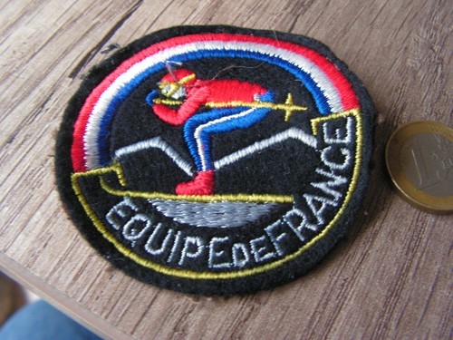 Patch ancien ski - , equipe